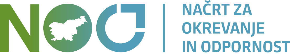 Načrt za okrevanje in odpornost logotip